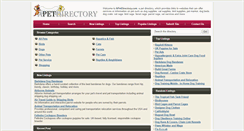 Desktop Screenshot of apetdirectory.com