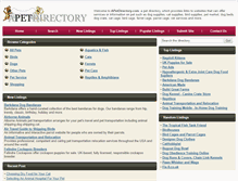Tablet Screenshot of apetdirectory.com